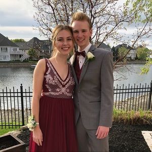 once worn prom dress!